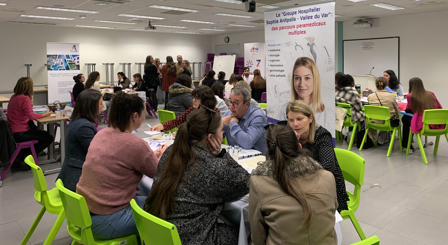 Forum Emploi de l'IFSI/IFAS SainteMarie une belle opportunité pour